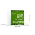 Christmas Cross Stitch Advent Calendar, Christmas Countdown Embroidery