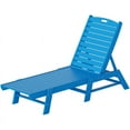 thumbnail image 2 of Paradise Adjustable Adirondack Plastic Outdoor Chaise Lounges (Set of 2), 2 of 9