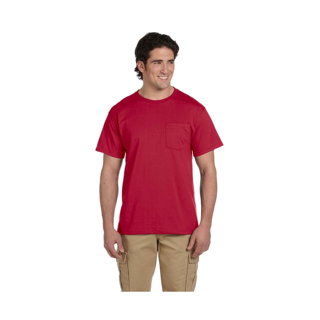 Jerzees Men's Heavyweight Left Chest Pocket T-Shirt, Style 29P
