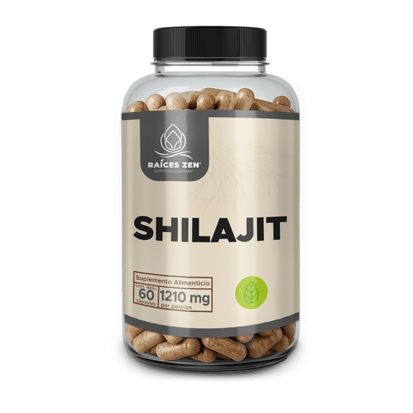 Shilajit Raíces Zen 60 Cápsulas