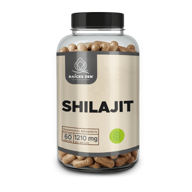 Shilajit Raíces Zen 60 Cápsulas