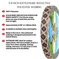 thumbnail image 5 of Country Brook Design® 5/8 Inch Rattlesnake Reflective Polyester Webbing, 20 Yards, 5 of 7