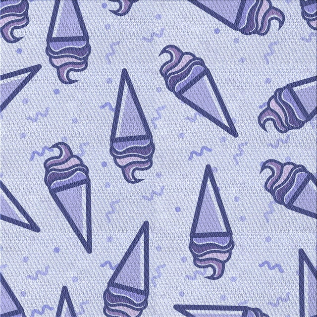 Ahgly Company Machine Washable Indoor Square Transitional Heavenly Blue Area Rugs, 7' Square