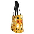 thumbnail image 2 of Kll Tote Bag For Women Happy Halloween 3 Print Shopping Grocery Reusable Bags For Office School Shopping Travel, 2 of 7