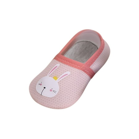 

Zlekejiko Non Slip Boys Breathable Girls Toddler Shoes Print Summer First Prewalker Floor Socks Soft Walkers 6M-4Y Baby Socks