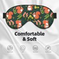 thumbnail image 3 of Naloa Forest Squirrel Print Sleep Mask for Sleeper, Light Blocking Sleeping Eye Mask for Women Men, Eye Shade with Adjustable Strap for Travel, Nap,Meditation, 3 of 7