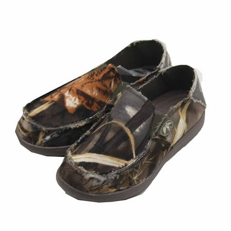 Youth Canvas Slip On - Camo Size 1