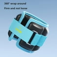 thumbnail image 5 of 1Pair Sports Weight Cuffs Durable Adjustable Wrist Weights with Fastener Tape SBR Iron Sand Hand Ankle Weights Fitness Equipment (Pink), 5 of 7