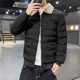 thumbnail image 3 of Abrigos acolchados con cremallera para hombre, parkas, chaqueta de plumón para hombre, invierno 2024, reseñas coreanas, muchas prendas, elegantes, acolchadas, modernas, pesadas, 3 of 5