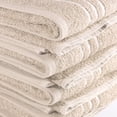 thumbnail image 4 of Mainstays Soft & Plush Touch 14 Piece Cotton Bath Towel Set, Tan, 4 of 6