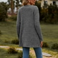 thumbnail image 4 of AELand Women's Long Sleeve Cardigan Sweater Lightweight Button Down Brushed Knit Tops with Pockets S~3XL, 4 of 8