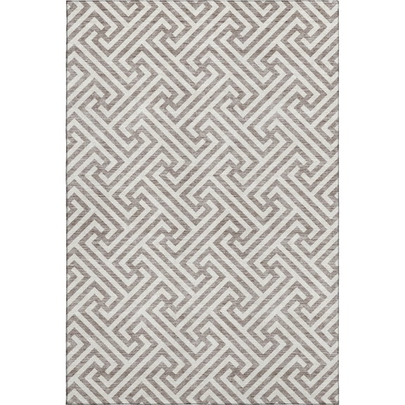 Dalyn Rugs Premium Machine Washable Mayfield AMF731 Taupe 5' x 7'6" Rug