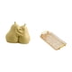 thumbnail image 5 of sujetalibros decorativos,Sujetalibros decorativos para oficina y hogar,libros pesados,Sujetalibros,topes,estantes,exhibidor moderno,Bandeja para servir,Bandeja rectangular para servir en la, 5 of 8