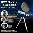 thumbnail image 2 of Fenbeli Astronomical Telescope, Telescope for Kids 360/50mm 90X Zoom, 2 of 4