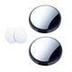 thumbnail image 1 of 2x Espejo retrovisor para coche, accesorios exteriores, espejo retrovisor auxiliar redondo transparente Negro, 1 of 7
