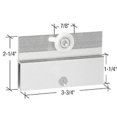 thumbnail image 3 of CRL DK67BA Brite Anodized 1/4" Top Hanger Bracket for CK/DK Cottage Series Sliders, 3 of 3