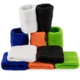 thumbnail image 2 of Brybelly SFIT-1606 Wrist Sweatbands - Pack of 10, 2 of 5