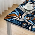 thumbnail image 5 of Acheng Birds, Flowers Square Tablecloth Waterproof Resistant Fabric 100% Polyester Fiber 52*52, 5 of 8