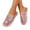 Pink, variant on Chinese Slippers Mesh for Women Embroidered Breathable Indoor Outdoor House Flat Slippers Lightweight Comfortable Soft Non-Slip Flats Black 43(US-10)