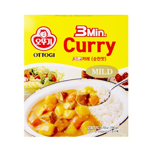 Ottogi Instant Curry Sauce, Mild, 6.7 Oz