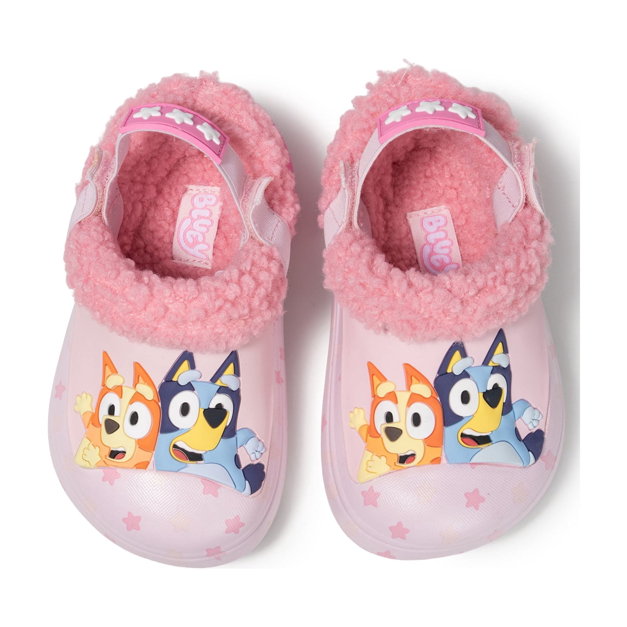 Bluey Toddler Faux Fur Lined Clogs