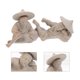 thumbnail image 3 of 2 macetas de cerámica cruda para té, mascotas y suculentas, decoración de micropaisajes., 3 of 6