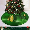 thumbnail image 6 of GZHJMY St. Patrick's Day Christmas Tree Skirt 48", St. Patrick's Day Tree Skirt Double Layers Polyester Easter Tree Skirt for St. Patrick's Day Holiday Party Decoration, 6 of 6