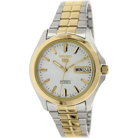 Seiko Men's 5 Automatic SNKK94K Silver Stainless-Steel Automatic Fashion Watch