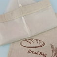 thumbnail image 6 of TOP-MAX Natural Linen Fresh Bread Bag Food Storage Bag for Keeping Bread Snacks Sweets Fruit Fresh, 6 of 8