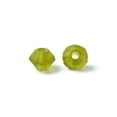 thumbnail image 3 of Crystal Beads Czech Crystal Bicone 3mm Hole: 0.8mm(451 69 302 Rondelle) 50230 840 Olivine Matt, 3 of 6