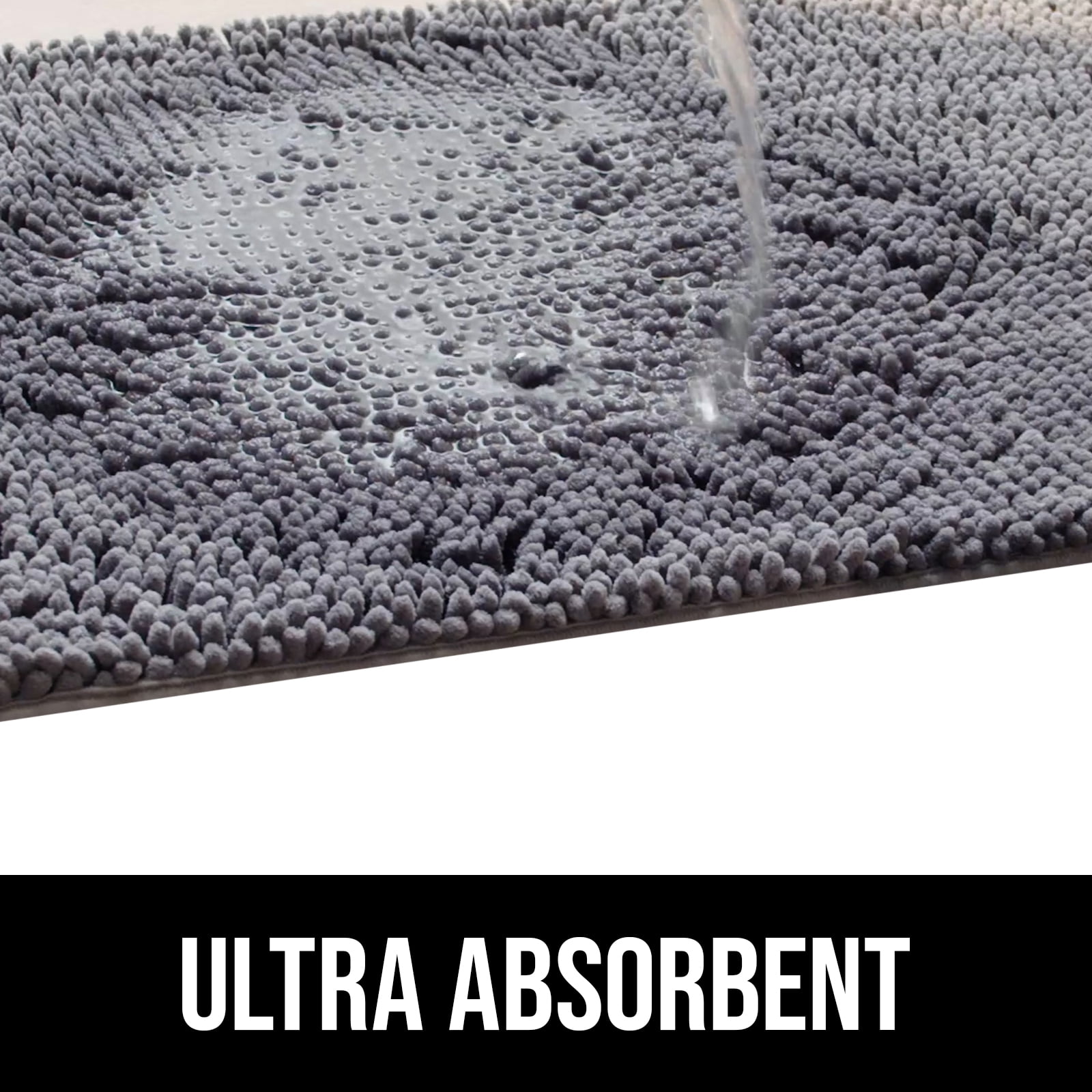 Muddy MatÂ® Dog Blanket - Chenille Water Absorption Blanket for Bed & Couch Cover for Dogs Washable, Anti-Slip Soft and Durable Furniture Protector for Dogs - Grey 52"x72"