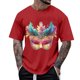 thumbnail image 1 of Ceisia Men's Summer Casual Printed Button-Up Turndown Collar/Lapel Gift Short Sleeve Shirt - Comfortable Daily Outdoor Wear, 1 of 5