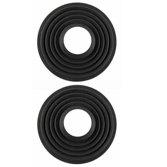 Haida Silicone Lens Hood for 70 to 90mm Diameter Lens, Black, 2-Pack