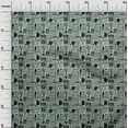 thumbnail image 3 of oneOone Polyester Spandex Mint Green Fabric Nostalgia Coffee Craft Projects Decor Fabric Printed By The Yard 56 Inch Wide-BG, 3 of 5