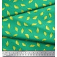 thumbnail image 3 of Soimoi Green Cotton Duck Fabric Hosta Leaves Print Fabric by Yard 44 Inch Wide, 3 of 3