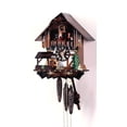 thumbnail image 1 of Cuckoo Clock Black Forest House, Mill Wheel, 1 of 4