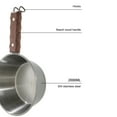 thumbnail image 3 of Bol Sierra en Acier Inoxydable Extérieur 2000ml Grande Capacité Vaisselle de Pique-Nique portable barbecue Randonnée camping Poignée en Bois pot de Cuisson Ustensiles de Pique-Nique, 3 of 8