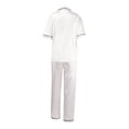 thumbnail image 3 of White Womens Pajama Sets Shorts, Polyester Summer Pajamas for Women, Short Sleeve Womens Pajama Set, 5XL Women Satin Pajamas, Women Pajama Sets, Valentine's Day Sleepwear Women Pajamas, 3 of 7