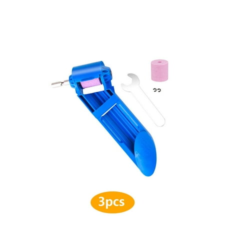 

3pcs Step Drill Bit Grinding Wheel Angle Polish Sharpener Portable Sharpening Plastic Construction Milling Grinder Hand