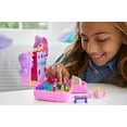 thumbnail image 3 of Polly Pocket Pinata Party Compact Playset with 2 Micro Dolls & Accessories, Travel Toys, 3 of 7