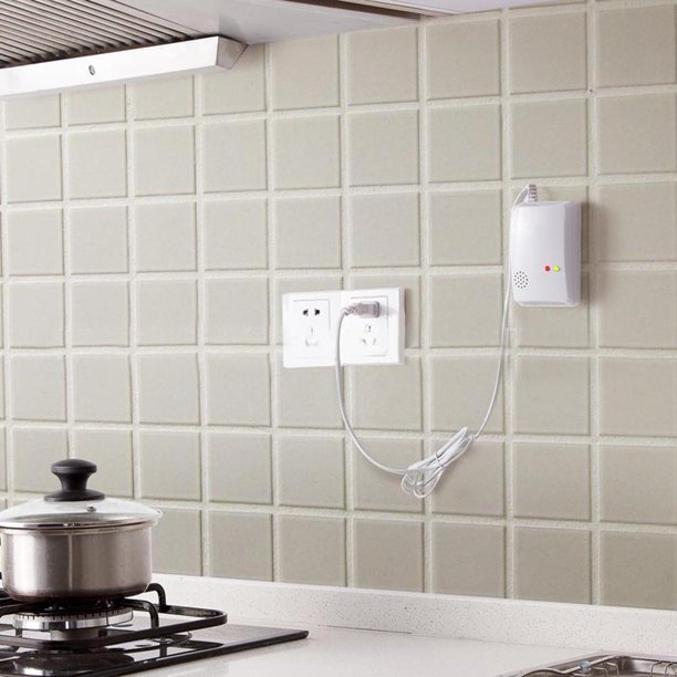 AT-300 Detector de gas natural Alarma Seguridad para el hogar Sensor detector de gas sensible Hugtrwg Para estrenar