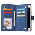 thumbnail image 2 of iPhone 8 Plus Wallet Case, iPhone 7 Plus Case, Dteck Soft Leather Zipper Wallet Case Magnetic Buckle Horizontal Flip Cover with 5 Card Slots/Photo Pocks For Apple iPhone 8 Plus/7 Plus 5.5 inch, Blue, 2 of 8