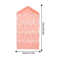 thumbnail image 3 of Organizador de calcetines colgantes 16 bolsillos para armario Ropa interior Bolsa de almacenamiento, 3 of 3