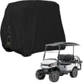thumbnail image 1 of 210d Waterproof Golf Cart Cover Universal Fits For Most Brand 4 Passenger Golf Car, 1 of 5