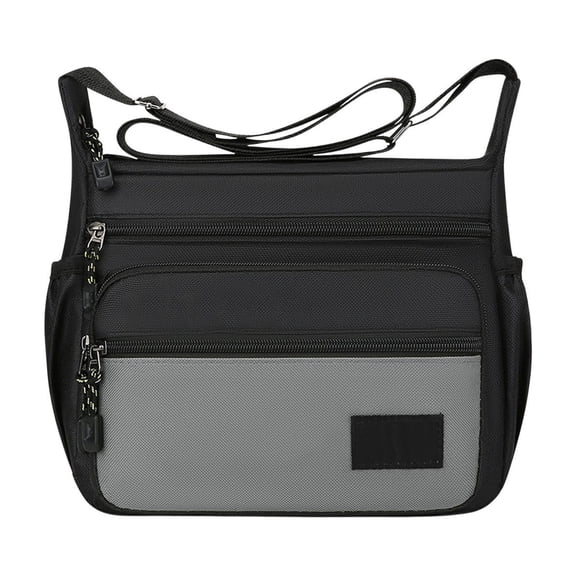 Sawzeko Crossbody Bag for Men Women Waterproof Shoulder Bag Messenger Bag Casual Nylon Purse Handbag