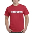 thumbnail image 1 of Artix - Men's T-Shirt Short Sleeve, up to Men Size 5XL - Mariners, 1 of 5