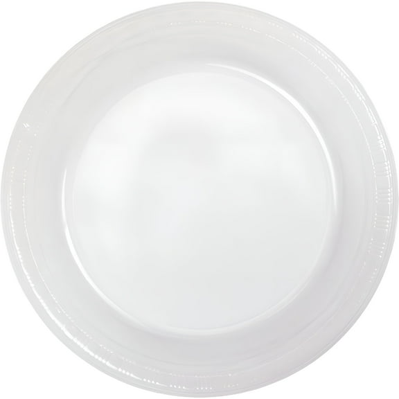 ACDANC Clear Plastic Dessert Plates,20 ct