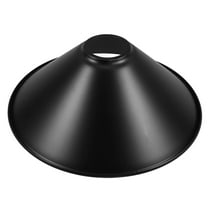WORGEOUS Metal Bulb Guard Industrial Vintage Lampshade Iron Cone Hanging Ceiling Pendant Light Holder Decorative Lamp Shade For Pendant Light Table Street Lamp