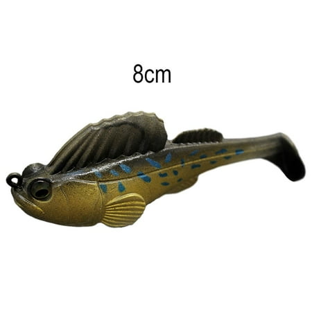 Beisidaer 7/10/14/20g Sleeper Soft Lure Swimbait Wobblers Pike Bass Fishing Bait