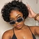 thumbnail image 1 of Peluca de corte pixie Cabello humano Pelucas de cabello humano rizado corto para mujeres negras Peluca de cabello humano barata Máquina completa Peluca rizada afro sin cola Tan Jianjun unisex, 1 of 1